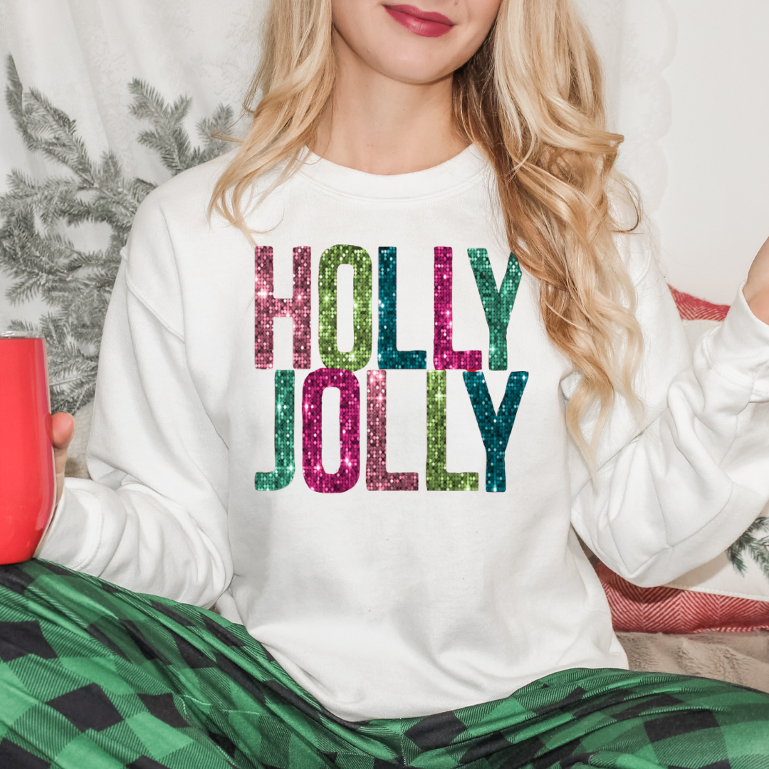 Holly Jolly (Faux Sequins)