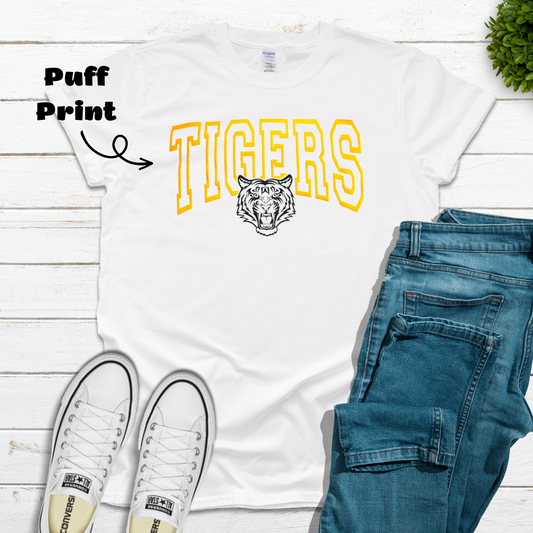 LSU Tigers Gold Puff