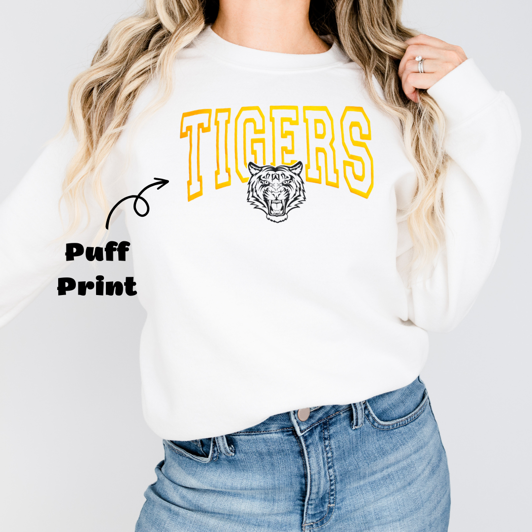 LSU Tigers Gold Puff