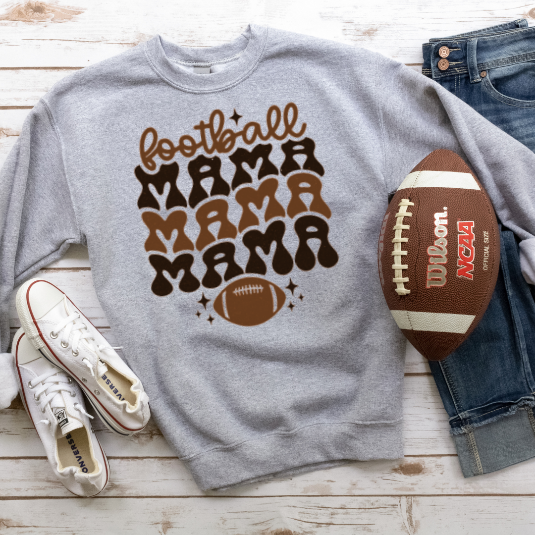 Football Mama Stacked