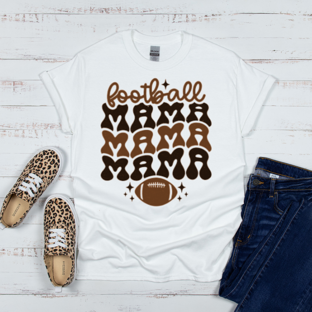 Football Mama Stacked