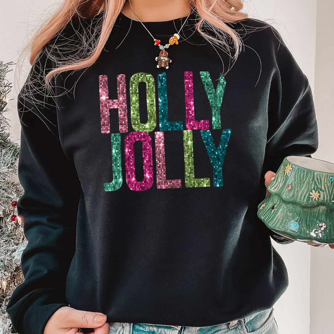 Holly Jolly (Faux Sequins)