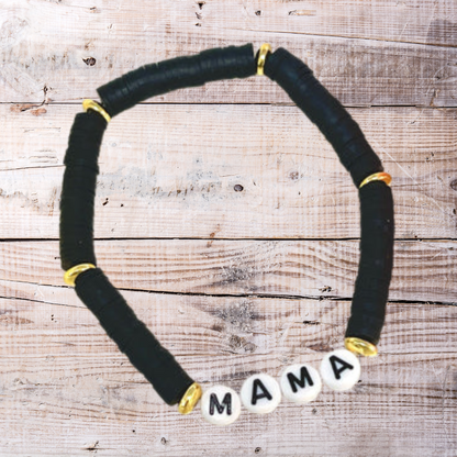 MAMA Heishi Bead Bracelet