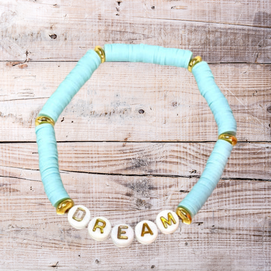 DREAM Heishi Bead Bracelet