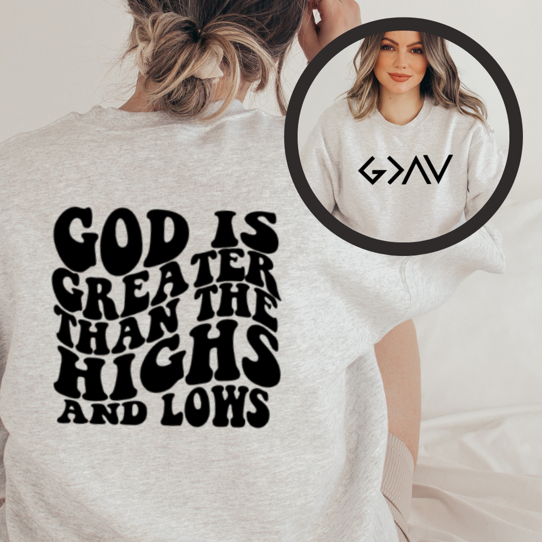 God Is Greater Than The Highs And Lows