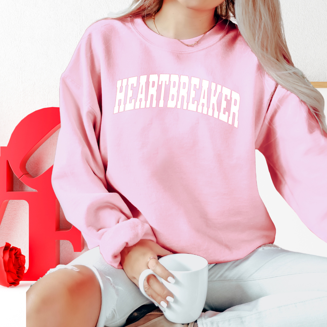 Heartbreaker sweatshirt pink sale