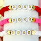 Heishi Beads XOXO Bracelet